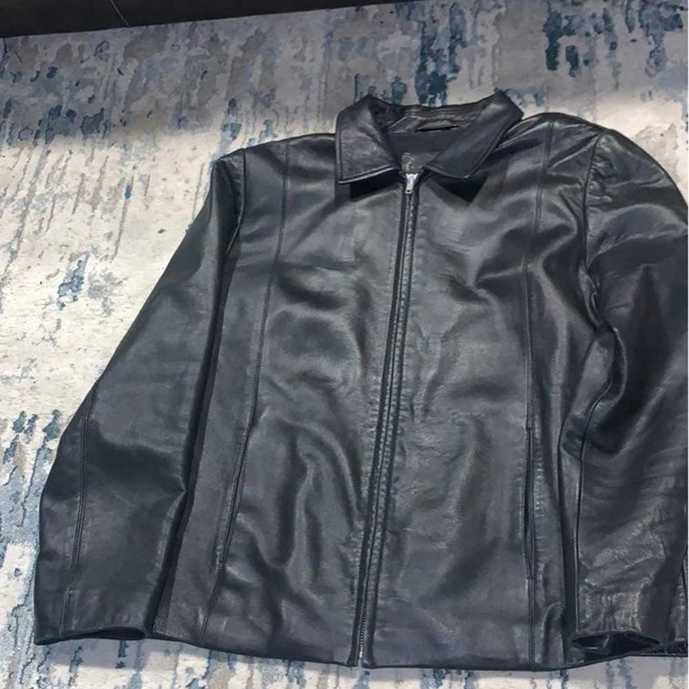 Coach leather jacket - image 1