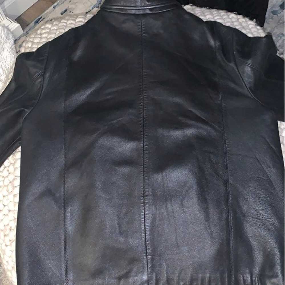 Coach leather jacket - image 2