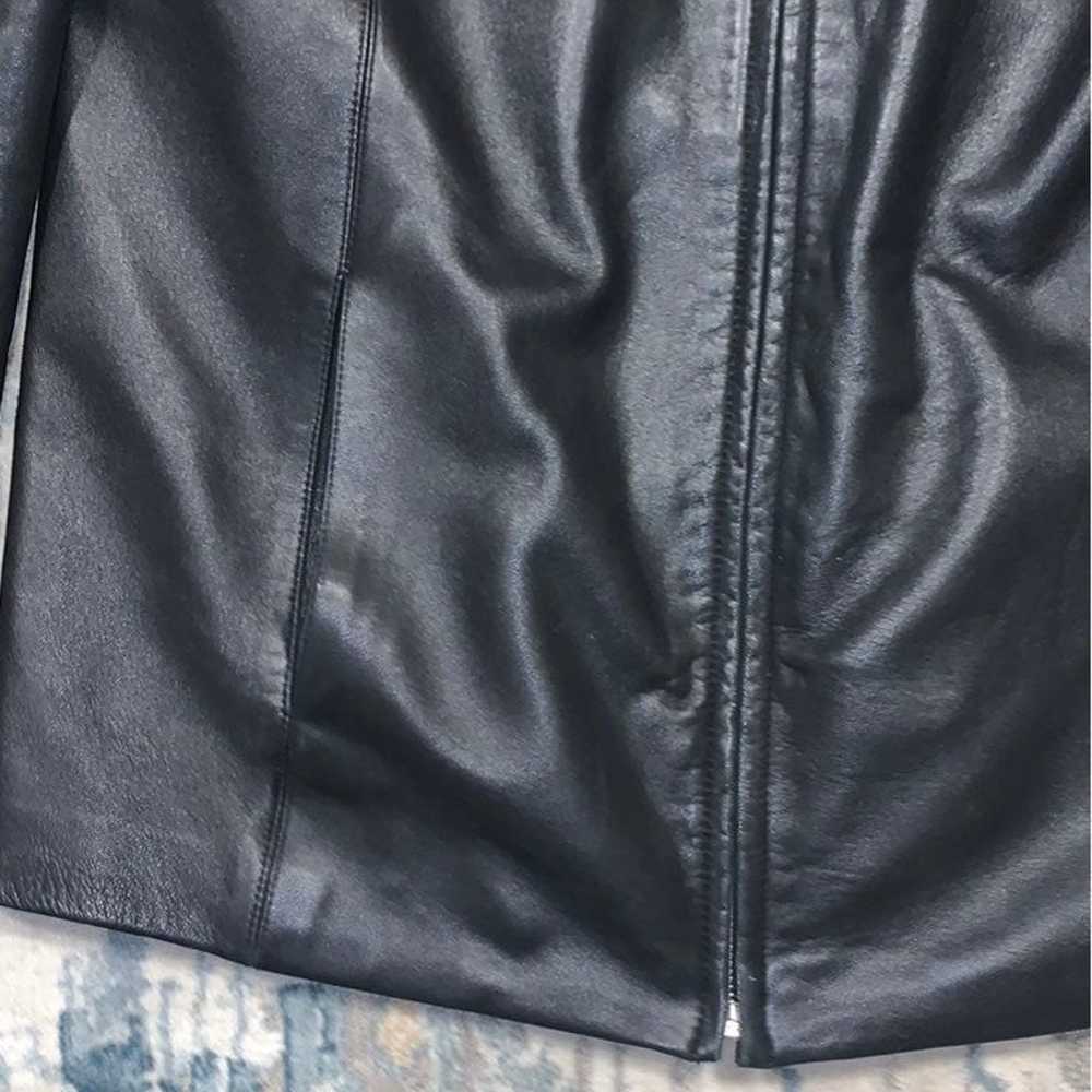 Coach leather jacket - image 4