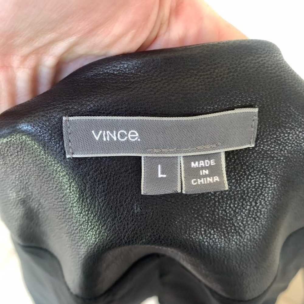 VINCE leather jacket - image 8