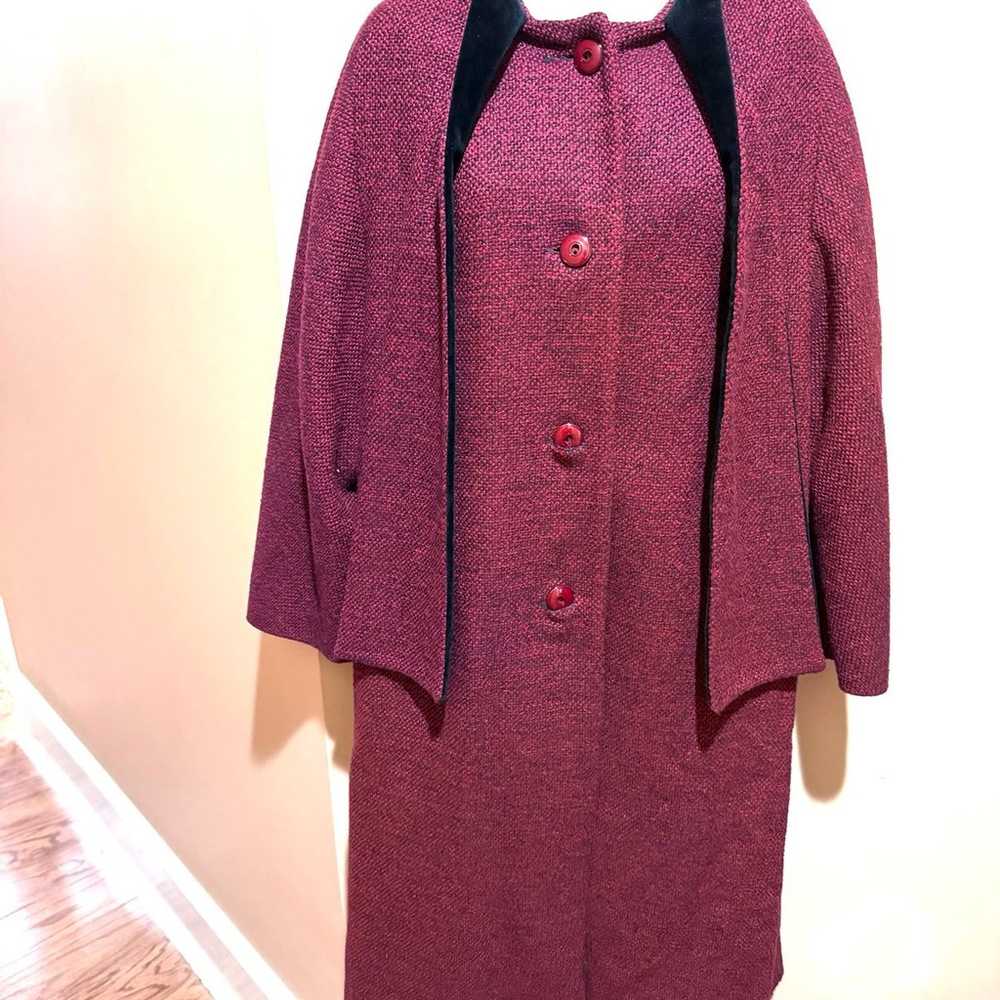 Queen Elizabeth Tweed Coat - image 6