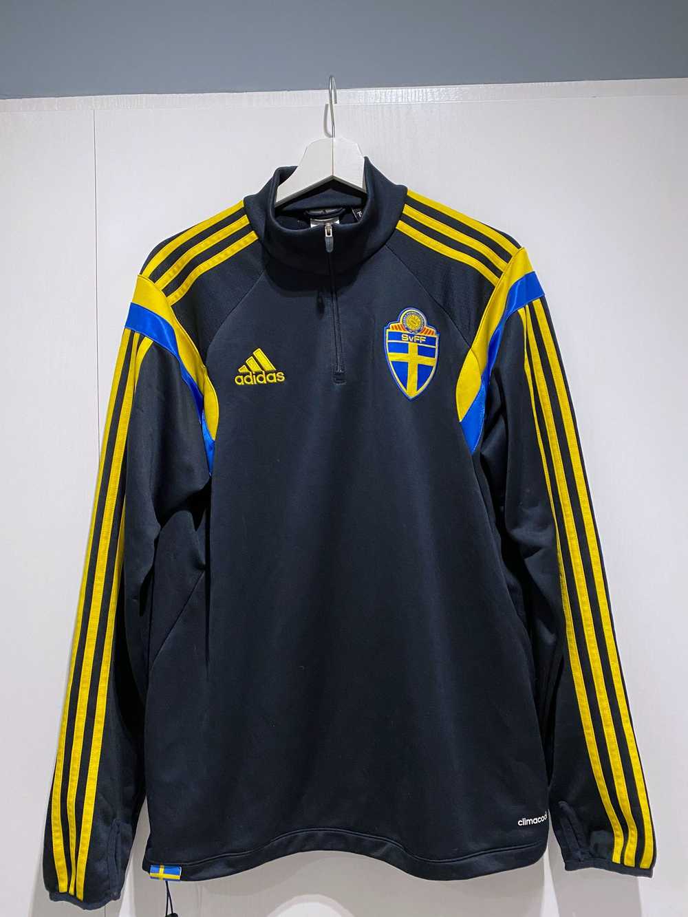 Adidas × Soccer Jersey × Very Rare Sweden adidas … - image 1