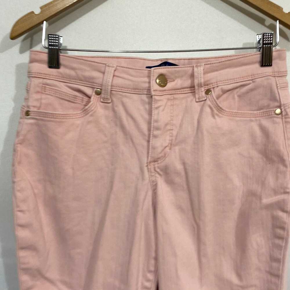 Vintage Bandolino Womens Pink Stretch Pockets Fla… - image 3