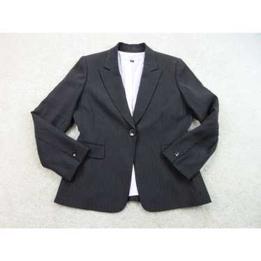 Elie Tahari Tahari Jacket Women 12 Black Blazer C… - image 1