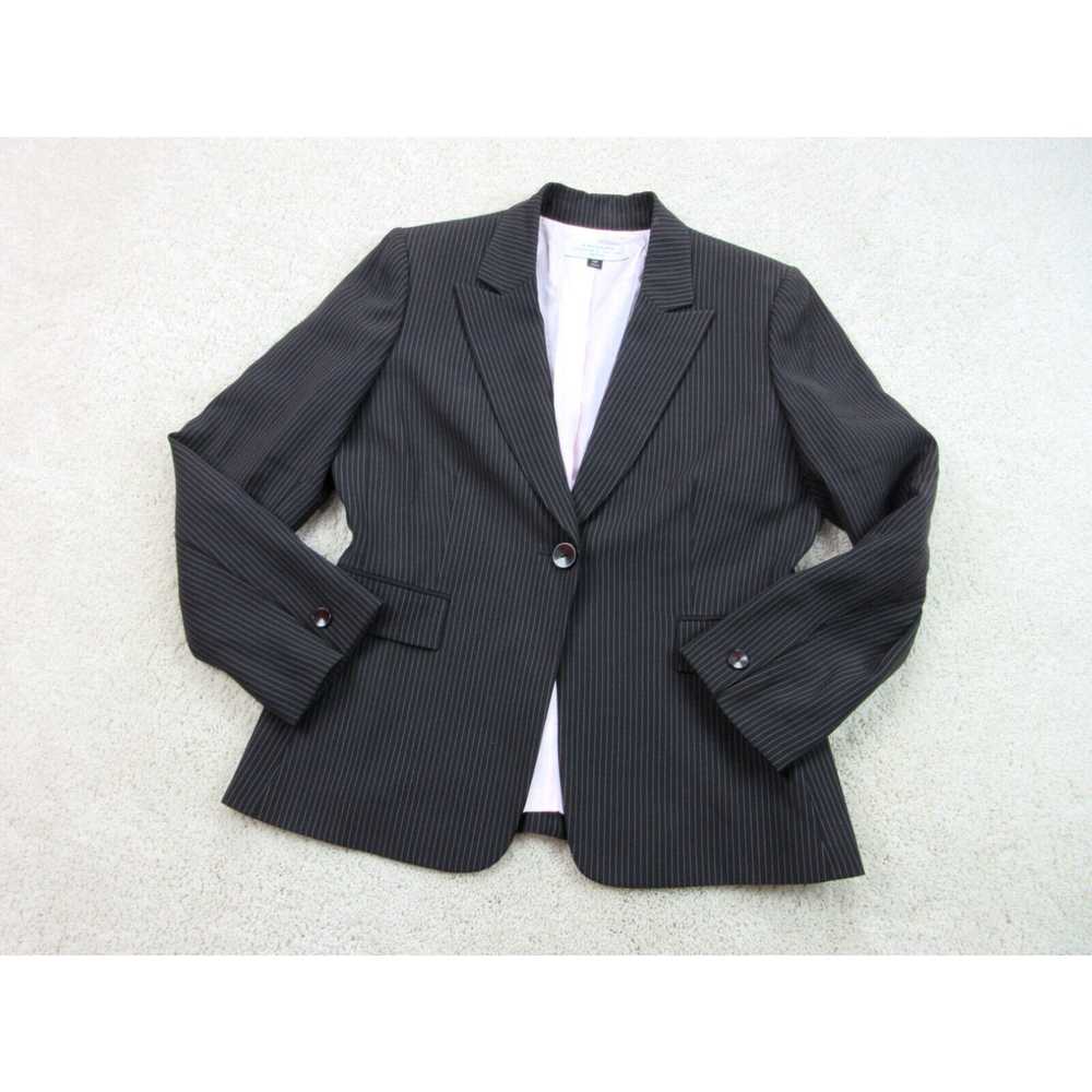 Elie Tahari Tahari Jacket Women 12 Black Blazer C… - image 2