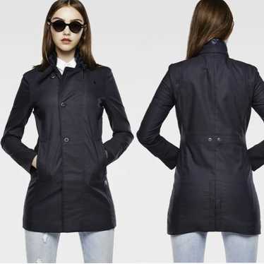 G-Star Raw MINOR RELAX TRENCH Black XS