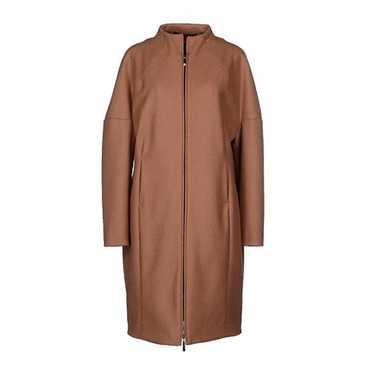 CLASSIC MODERN MALLONI Rich Camel Zippered Coat IT