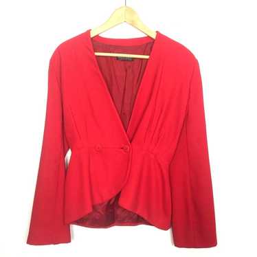 Giorgio Armani Red Women’s Blazer Size S - image 1