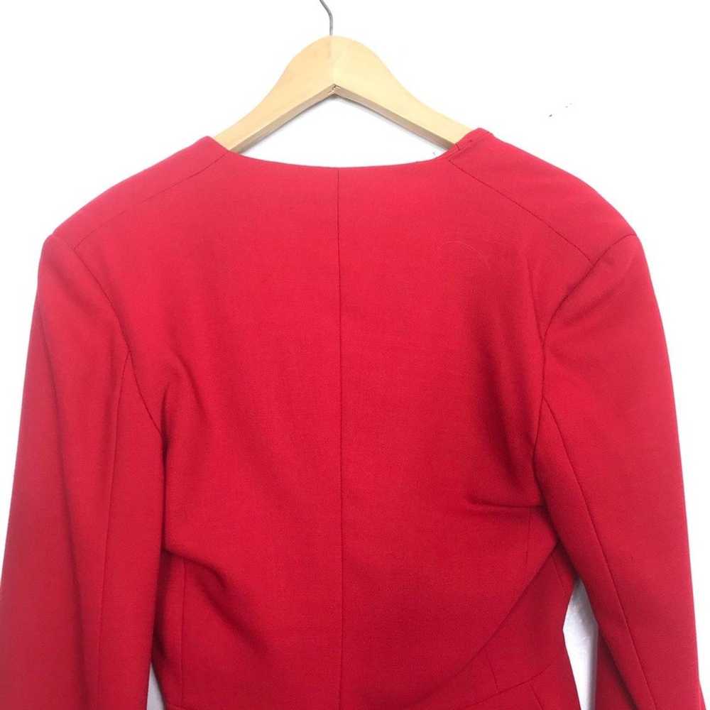 Giorgio Armani Red Women’s Blazer Size S - image 8