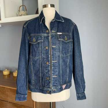 Vintage Guess Denim Jean Jacket Georges Marciano … - image 1