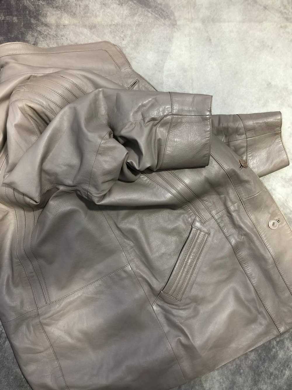 Leather Jacket × Racing × Streetwear Vintage Marl… - image 12