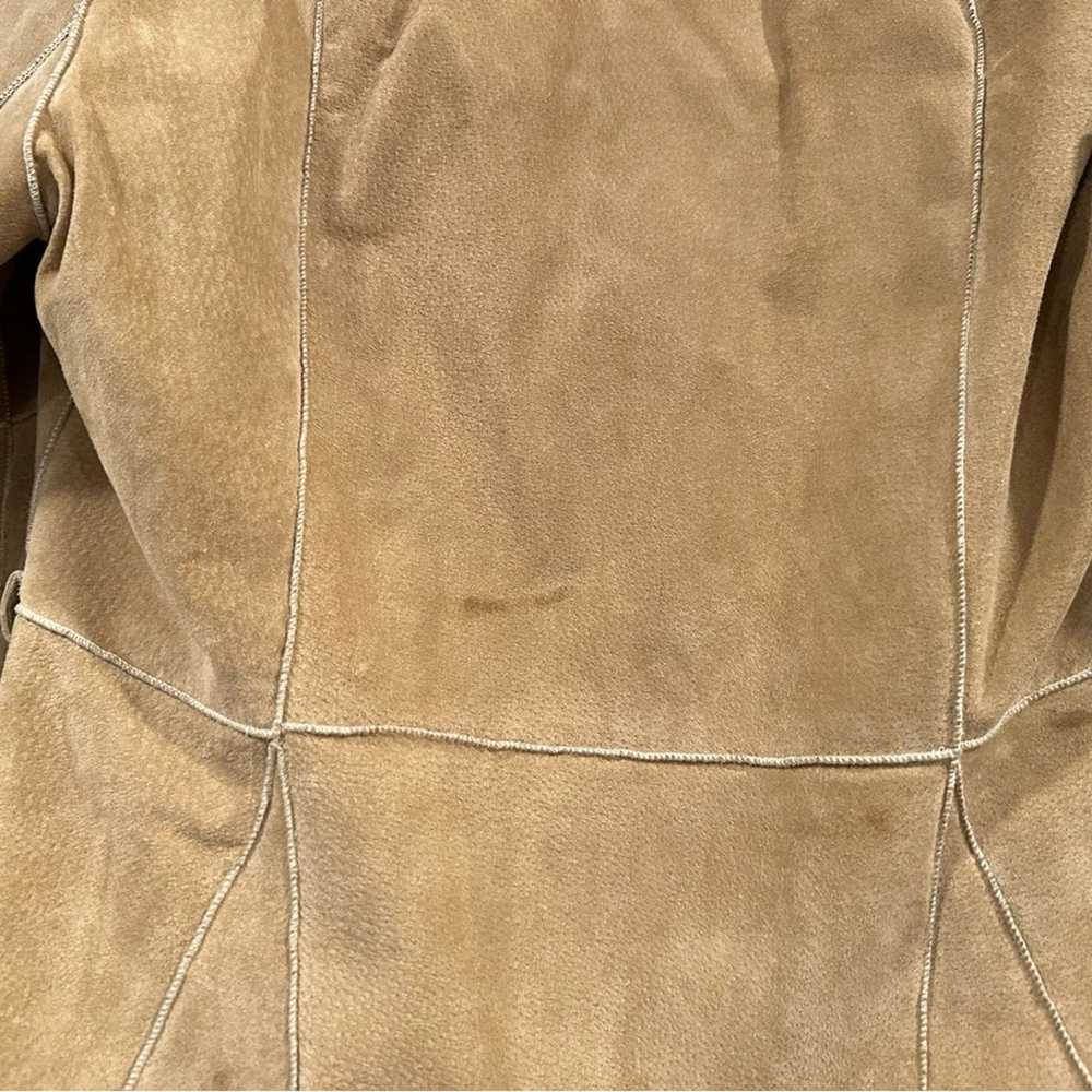 Wilson's Leather Blonde Suede Fur Collar Jacket S… - image 6