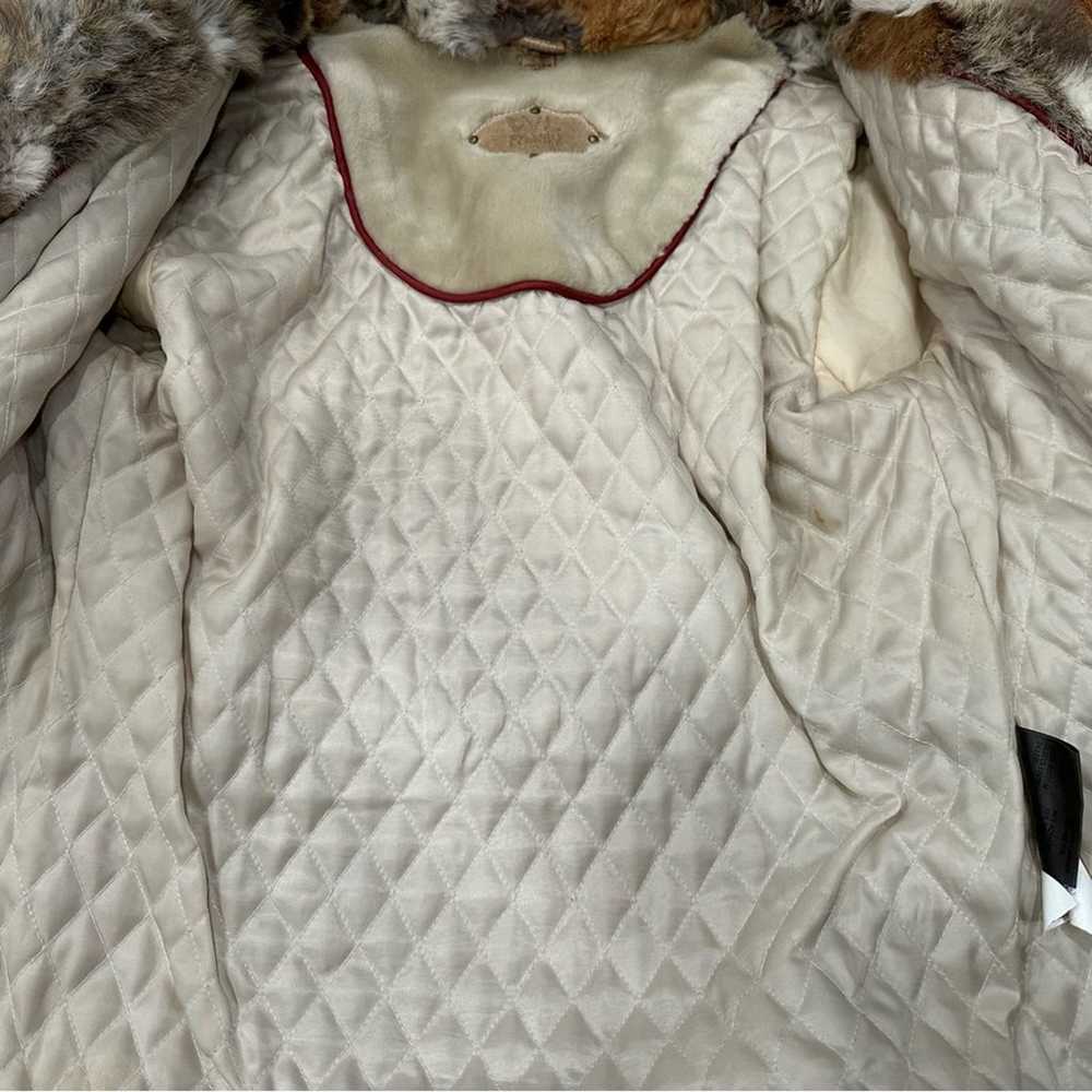 Wilson's Leather Blonde Suede Fur Collar Jacket S… - image 9