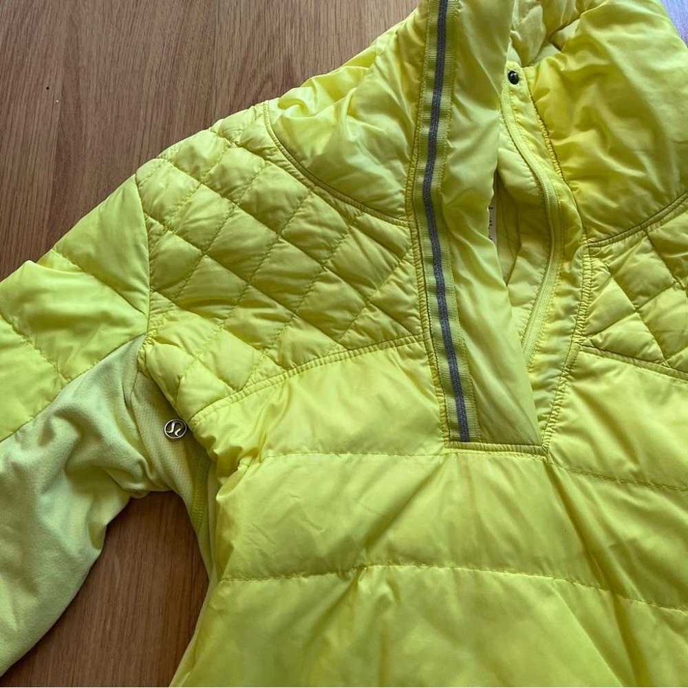 Lululemon what the fluff pullover yellow size 8 j… - image 6