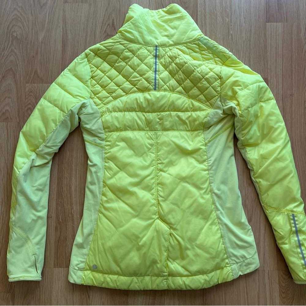Lululemon what the fluff pullover yellow size 8 j… - image 8