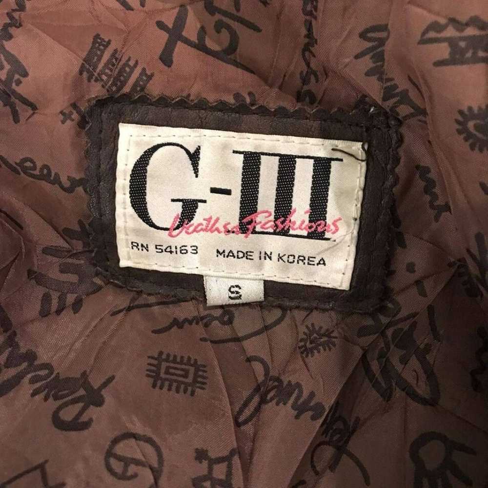 G-III Vintage Leather Fashions Jacket S - image 6