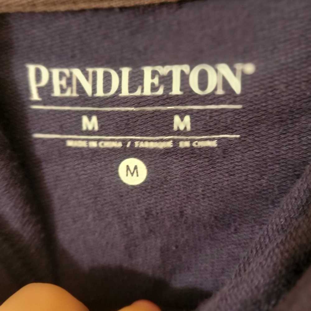 Pendleton button up Hooded Jacket Size Medium - image 3