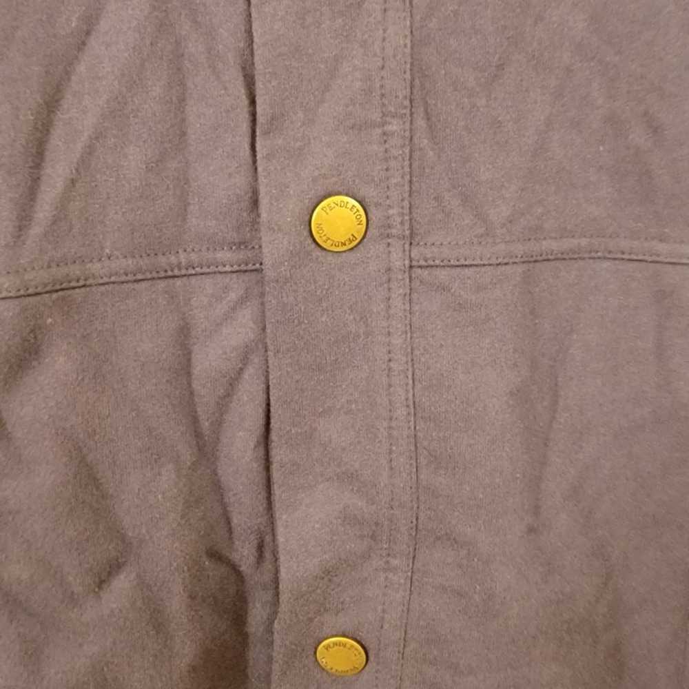 Pendleton button up Hooded Jacket Size Medium - image 5