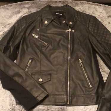 Faux Leather Moto Jacket from Express - image 1