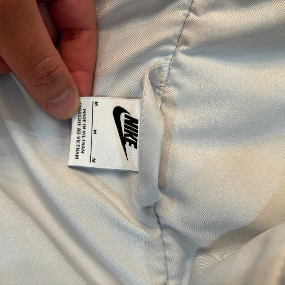 Nike faux fur plush swoosh full zip oversized jac… - image 3