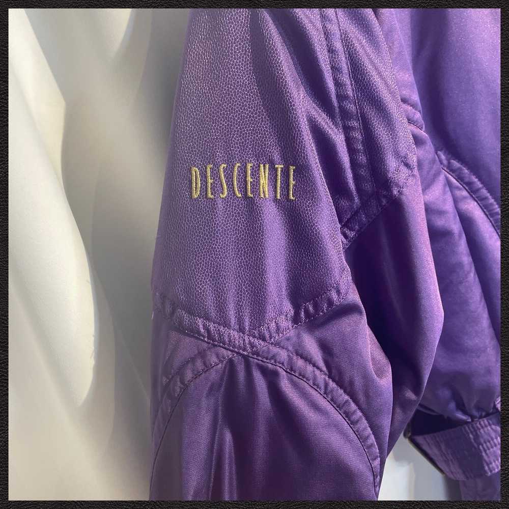 Vintage 90’s Descente Purple One Piece Ski Suit -… - image 5