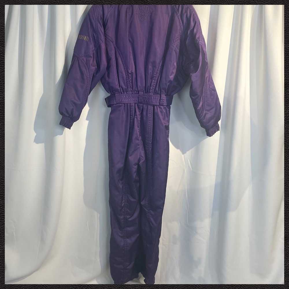 Vintage 90’s Descente Purple One Piece Ski Suit -… - image 6