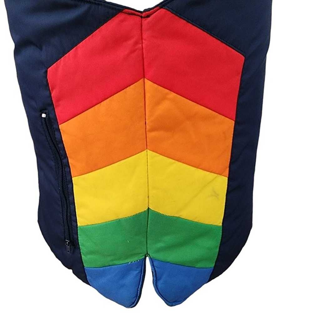 Vintage Antler Down Puffer Vest "That 70's Show" … - image 5