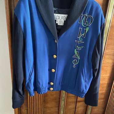 Vintage Laurel designer bomber jacket