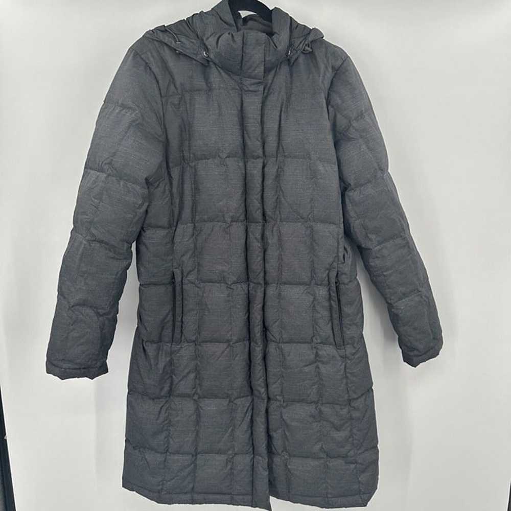 The North Face Women's Gray Goose Down Quilted Ho… - image 1