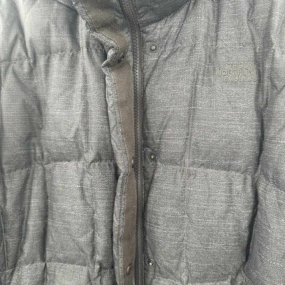 The North Face Women's Gray Goose Down Quilted Ho… - image 5