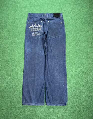 Coogi Vintage Coogi Baggy Embroidered Mens 36 Jean