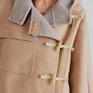 Free People We The Free Slouchy Hooded Duffle Jac… - image 1