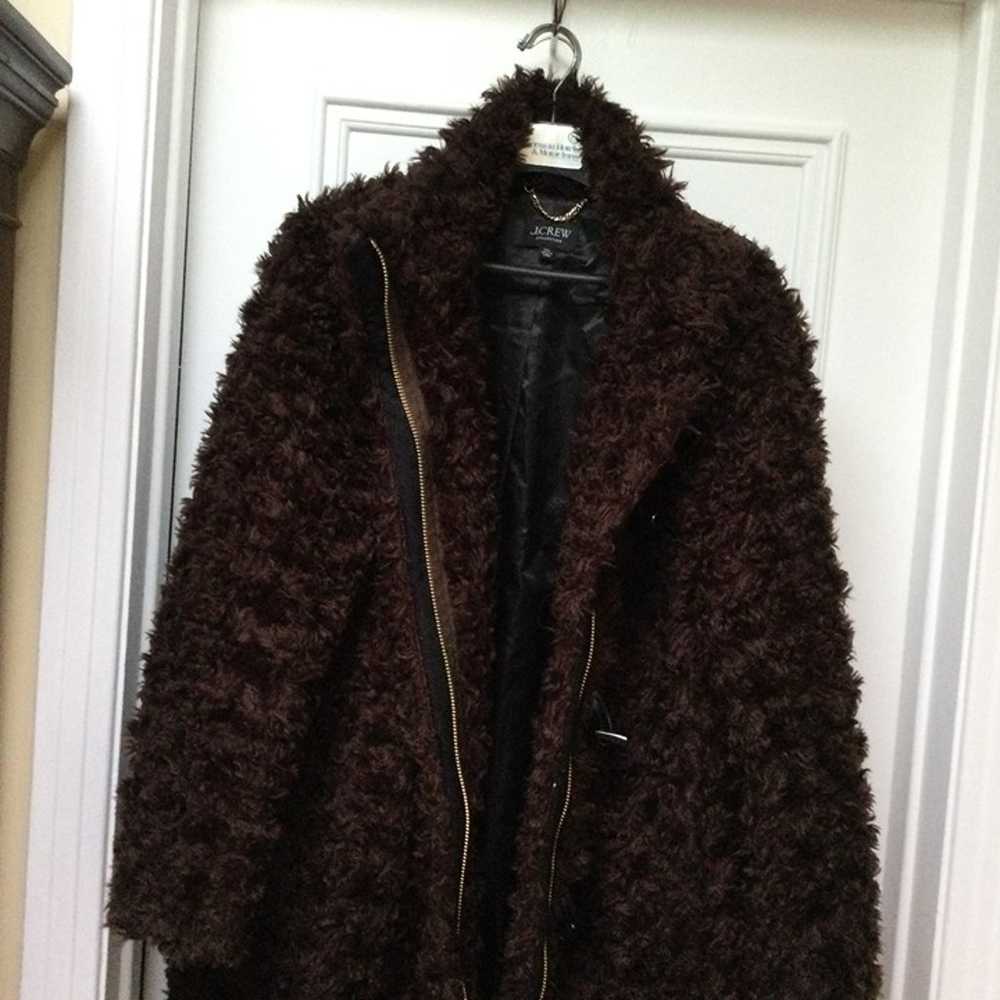JCrew faux fur coat - image 3