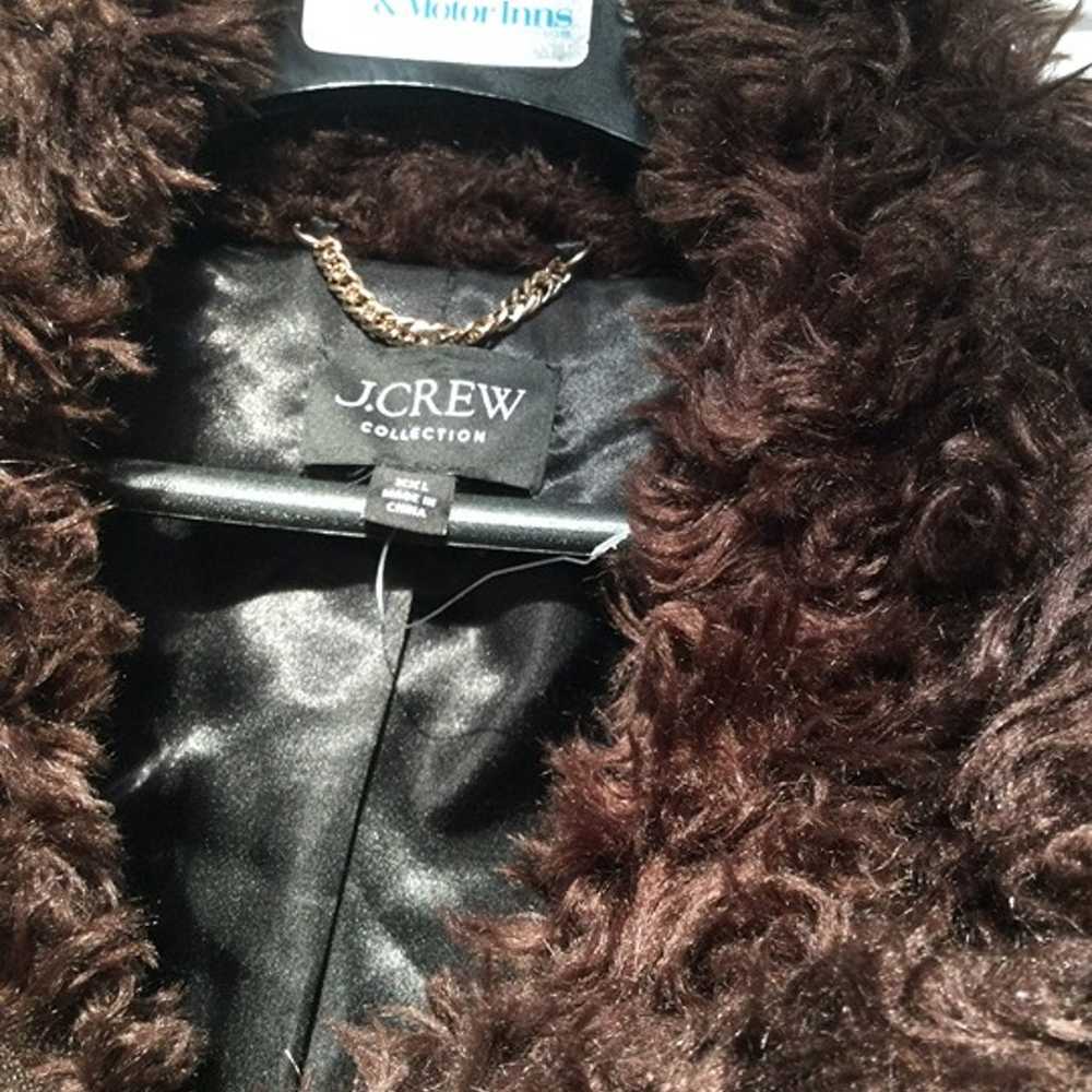 JCrew faux fur coat - image 5
