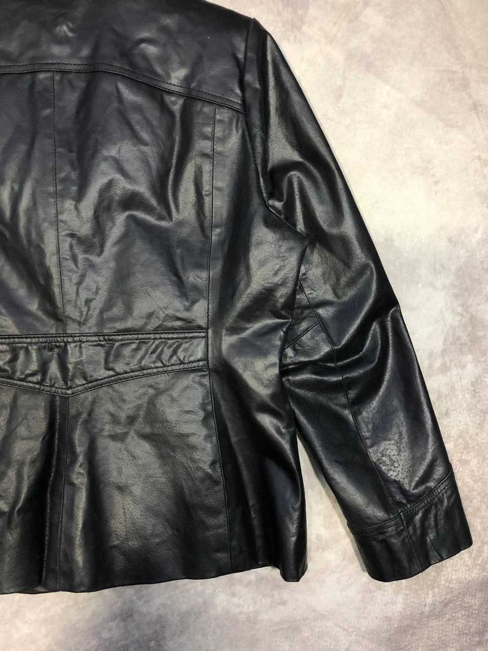 Leather Jacket × Streetwear × Vintage VERY RARE S… - image 11