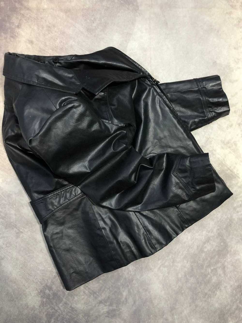 Leather Jacket × Streetwear × Vintage VERY RARE S… - image 4