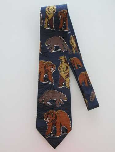 Other World Wildlife Fund Early Men's Silk Tie - image 1