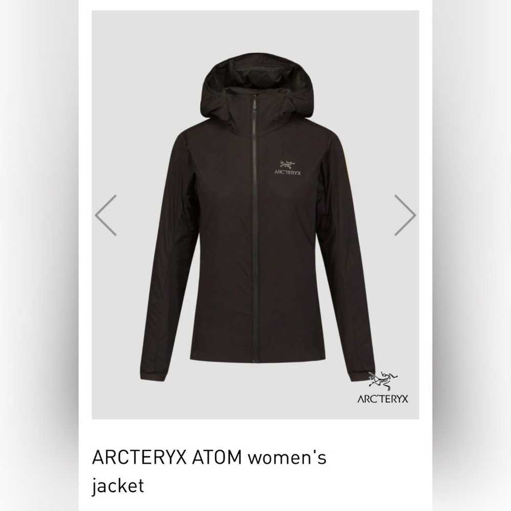 ARC’TERYX ATOM WOMENS BLACK JACKET Size XS - image 5
