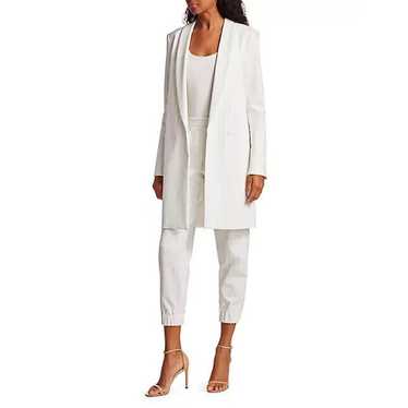 NWD Alice + Olivia Kylie Long Stripe Jacket Size … - image 1
