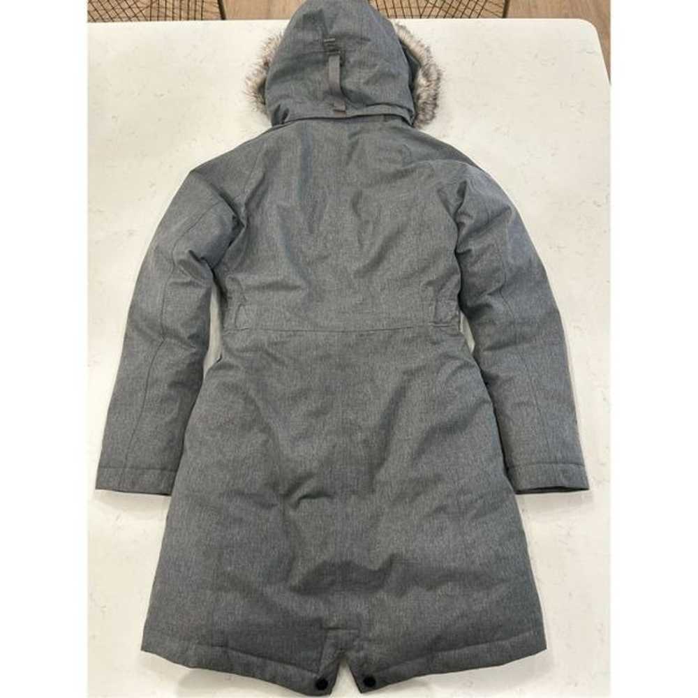 The north face Arctic II down parka gray xs fur h… - image 6