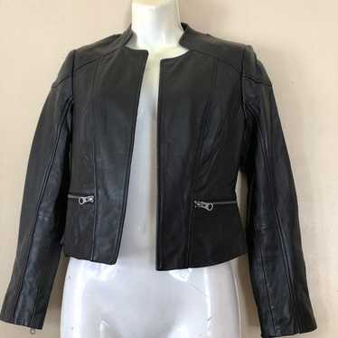 Halogen Leather Jacket Sz XS - image 1