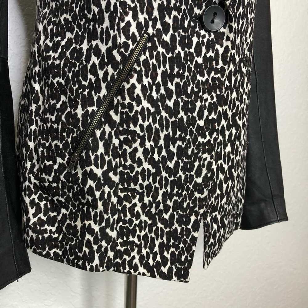 Plenty by Tracy Reese animal print leather sleeve… - image 12