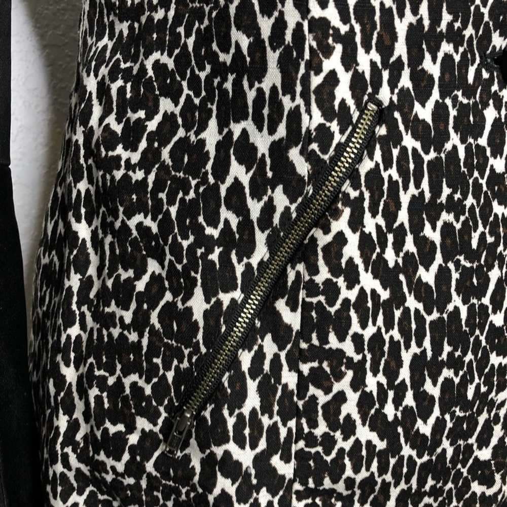 Plenty by Tracy Reese animal print leather sleeve… - image 5