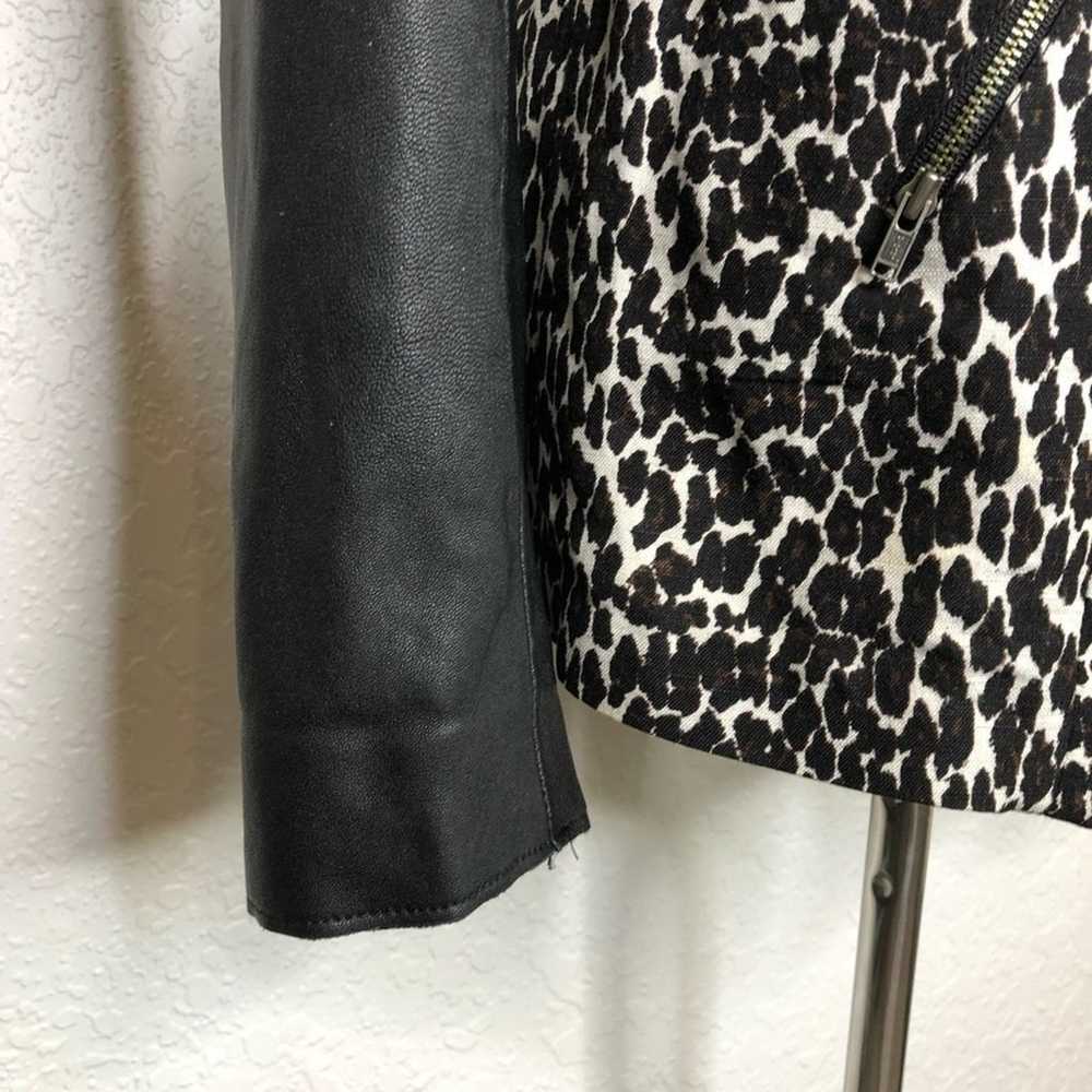 Plenty by Tracy Reese animal print leather sleeve… - image 6