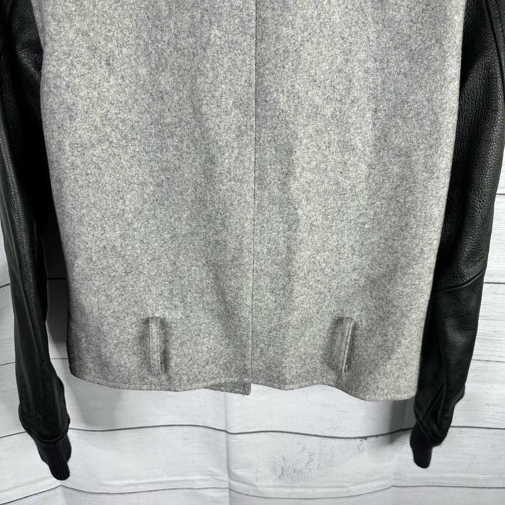 Nike NSW Womens Size Small Gray Wool Destroyer Ja… - image 8