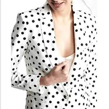 Akris Punto jacket Black White  1 Button Blazer S… - image 1