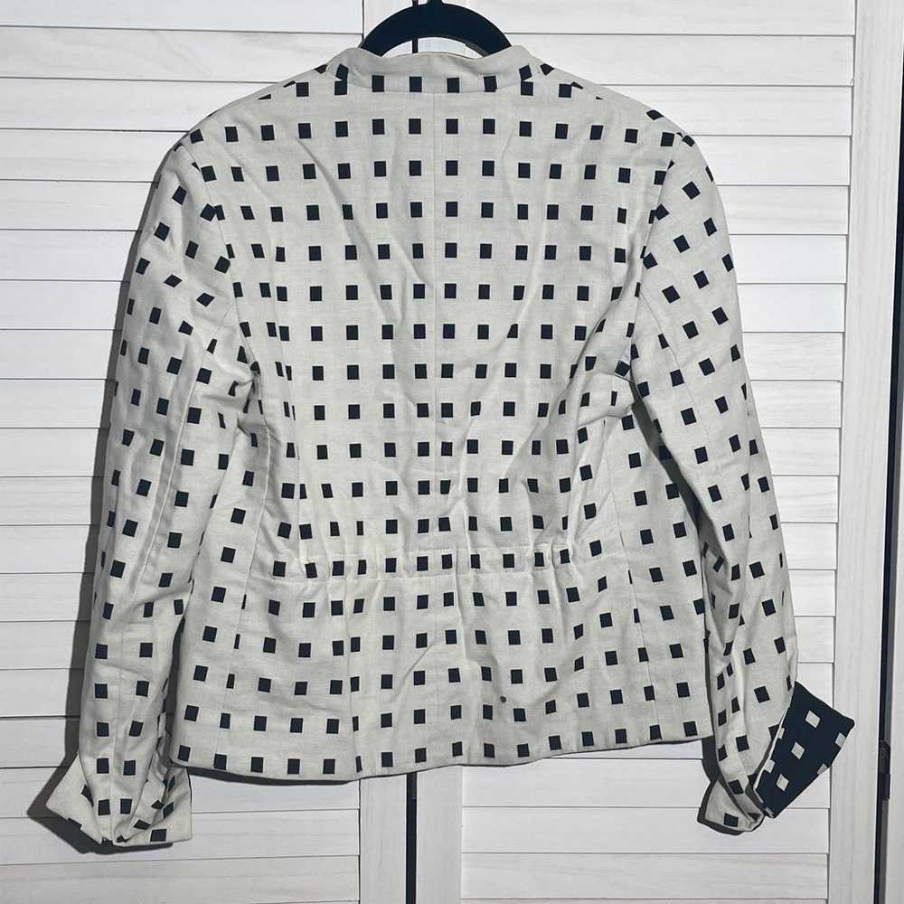 Akris Punto jacket Black White  1 Button Blazer S… - image 6