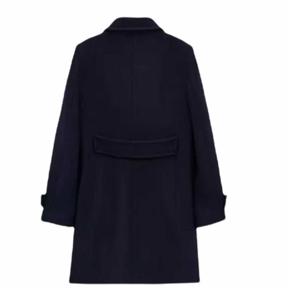 Zara Double Breasted Wool Blend Coat S - image 3