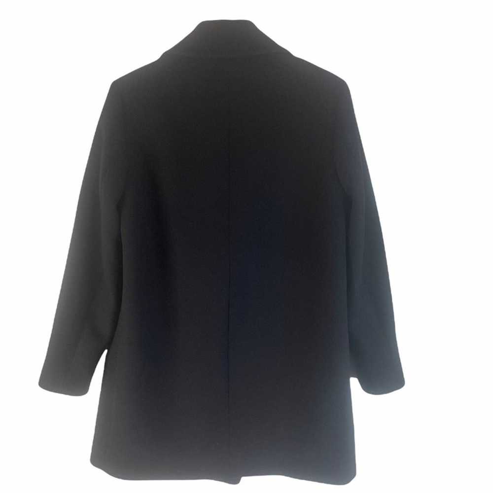 Zara Double Breasted Wool Blend Coat S - image 6