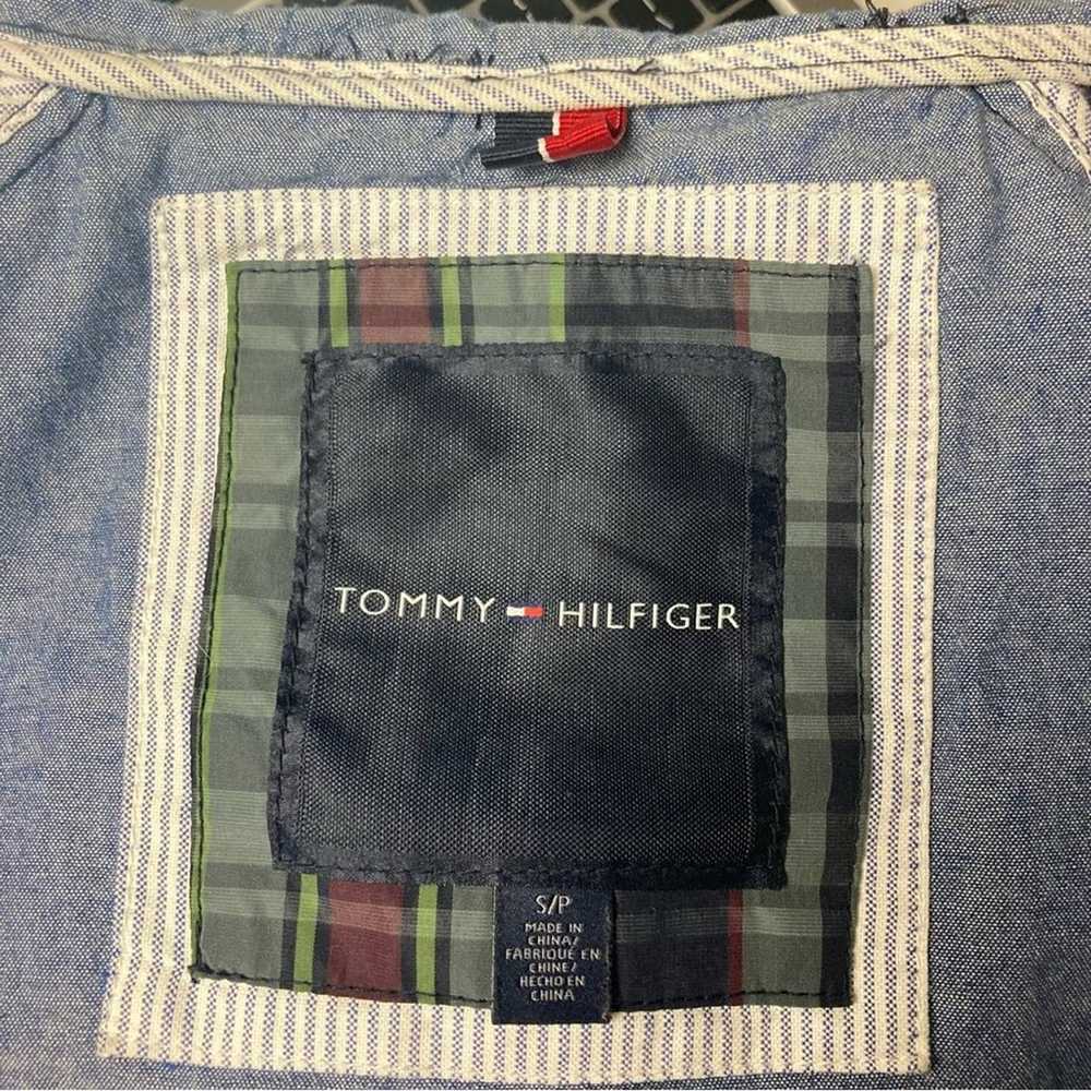 Tommy Hilfiger plaid shell jacket hooded women's … - image 9